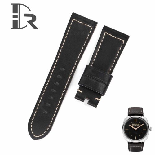 Premium best quality OEM brown handmade aftermarket Panerai strap 22mm 24mm 26mm leather strap & watch band replacement for Panerai Luminor Due Radiomir luxury watches from DR Watchstrap - Shop genuine calf leather straps and watchbands online for sale at a low price