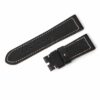 Handmade Dark Brown Leather Watch band DR-087 for PAM - Panerai Strap 22mm 24mm 26mm
