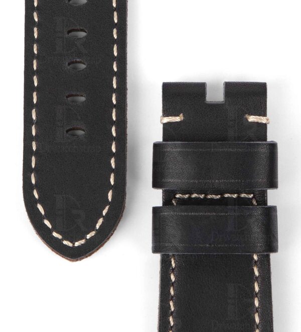 Panerai strap 24mm brown leather watch band