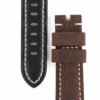 Best quality brown calfskin Panerai replacement strap 24mm 22mm 26mm & leather OEM Custom watch band for Panerai Luminor Due Radiomir watches from DR Watchstrap - Shop and buy calf leather handmade OEM straps and watch bands online at a low price