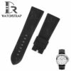 Custom OEM Premium calf material black leather Panerai strap 24mm 26mm 22mm & watch band replacement for Panerai Luminor Due Radiomir luxury watches for sale - Shop the best quality calfskin watch straps and watchbands from DR Watchstrap online at a low price