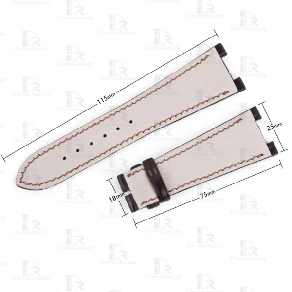 Replacement Patek Philippe nautilus leather strap for sale handmade Custom OEM