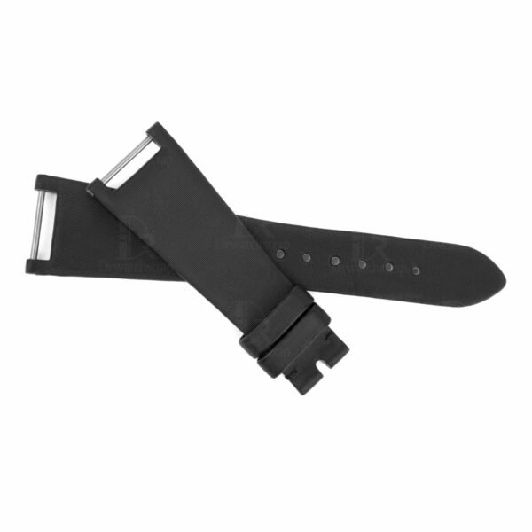 High quality satin replacement black brown orange gold green gray cream Patek Philippe watch bands and watch strap online with deployment buckle wrist band compatible with Patek Philippe Twenty-4 for sale