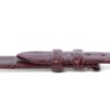 Handmade burgundy leather strap fit for Jaeger-Lecoultre Rendez-Vous Moon Series