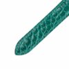 Best genuine Cartier handmade best quality American Alligator green leather strap and watch band replacement with 16mm 18mm 20mm 23mm lug sizes for Cartier Ronde Tank Solo, American tank, France tank, Must, Ronde, Cle de, and more models for sale - Shop the premium OEM custom Cartier straps and watchbands from dr watchstrap at a low price