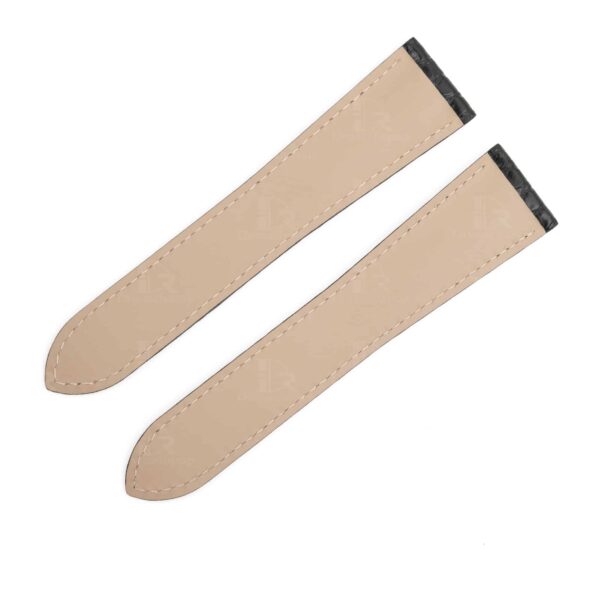 Custom best quality material alligator crocodile Cartier Tank & Ronde solo black brown blue orange green gold watch leather strap and watch band replacement 16mm 18mm 20mm 23mm size compatible with Cartier Tank & Ronde solo small large - Shop the high-end quality straps and watch bands from DR watchstrap