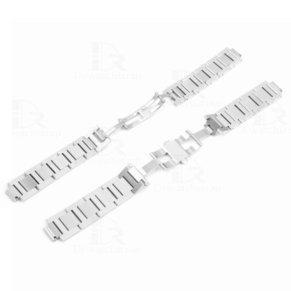 Replacement Stainless Steel Watchband Bracelet fit for Cartier Ballon Bleu