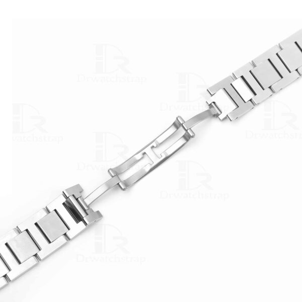 Replacement Stainless Steel Watchband Bracelet fit for Cartier Ballon Bleu