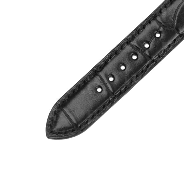 Shop bespoke best quality alligator leather straps for Omega Seamaster, De Ville,  Aqua Terra, and more leather straps black brown replacement watch bands for sale