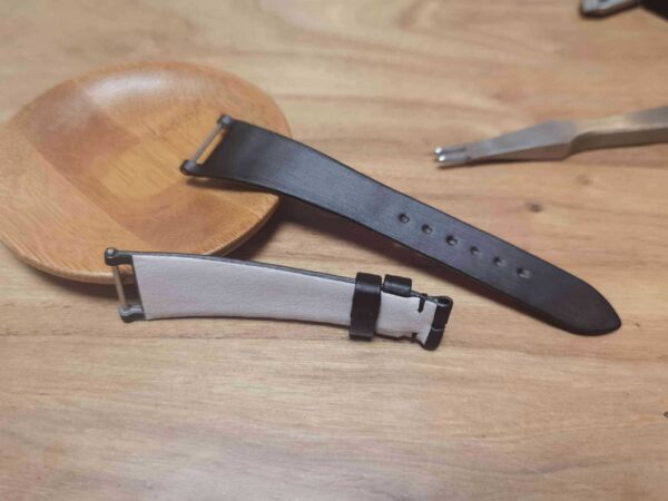 High quality OEM handmade aftermarket satin replacement black brown orange gold green gray cream Patek Philippe watch bands and watch straps online with deployment buckle wrist band compatible with Patek Philippe Twenty-4 for sale