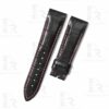 Custom handmade Grade A alligator black leather Red stitch Franck Muller Conquistador strap and watch band replacement for Franck Muller Conquistador Grand Prix 8900 9900 SC DT GPG luxury watches