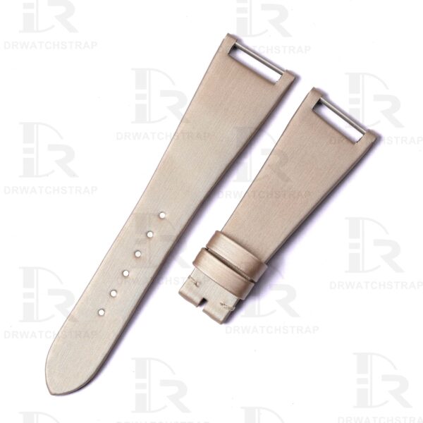 Custoom replacement Vanilla satin material watch strap for Patek Philippe Twenty-4 luxury ladies men's watches