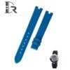 Custom afternarket best high-end quality blue satin leather Bulgari Bvlgari B.Zero1 watch band & watch strap replacement for Bvlgari luxury mens women watches - Shop the premium satin material straps and wrist bands for sale low price from dr watchstrap