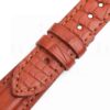 Genuine best quality Belly-scale brown alligator crocodile custom Bvlgari leather watch strap & watch band replacement for Bvlgari Diagono Aluminium AL38A L3276 mens and women's luxury watch - OEM aftermarket high-end straps and watchbands online at a low price from dr watchstrap