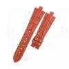 Genuine best quality Belly-scale brown alligator crocodile custom Bvlgari leather watch strap & watch band replacement for Bvlgari Diagono Aluminium AL38A L3276 mens and women's luxury watch - OEM aftermarket high-end straps and watchbands online at a low price from dr watchstrap