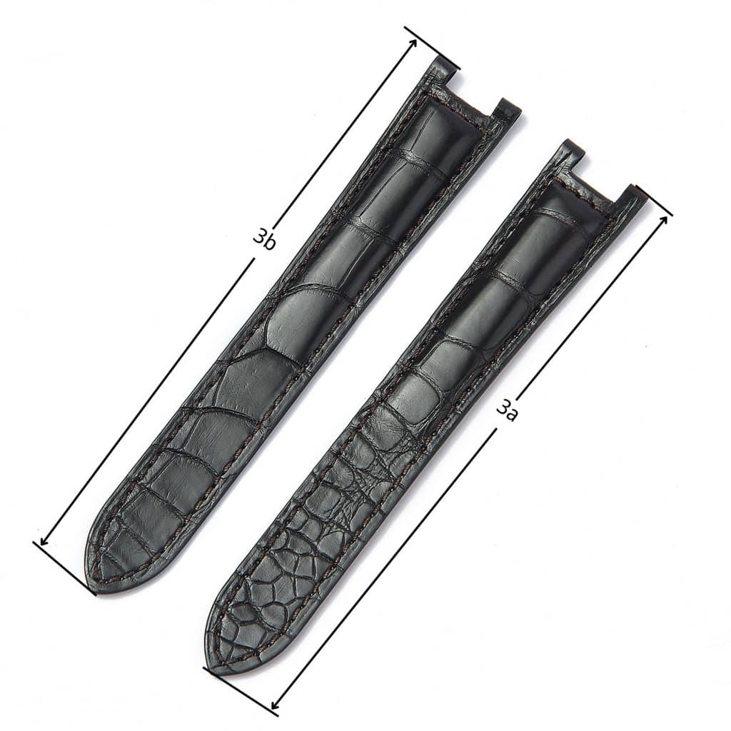 Cartier Pasha De leather watch strap