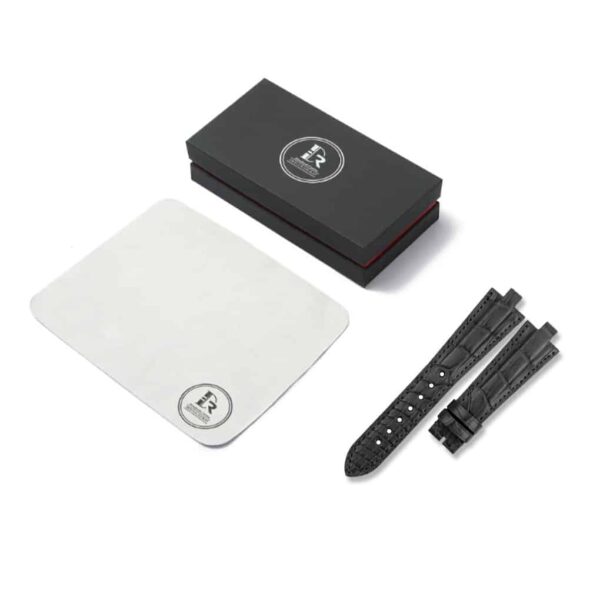 Replacement Leather Strap for Bvlgari Diagono Aluminium AL38A L3276 watch bands for sale – Buy Handmade Alligator watchband