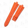 Replacement alligator Orange leather watch strap for Bvlgari Diagono bands