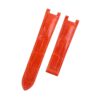 Genuine best quality American Alligator Orange leather watch strap and watch band replacement for Cartier De Pasha watches from DR Watchstrap - Shop the 100% handmade crocodile leather straps and watchbands online at a low price