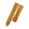 Handmade brown leather watch strap fit for JLC Reverso Ladies 18*16mm