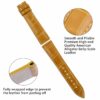 18*16mm Jaeger Lecoultre Ladies Reverso strap Yellow brown Alligator watch band Low price for sale. Handmade customized leather strap for luxury watches China factory maker