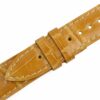 Handmade brown leather watch strap fit for JLC Reverso Ladies 18*16mm