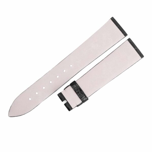 [HE] Handmade Black Leather watch band strap fit for Piaget Altiplano Ultra thin