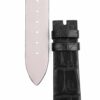 [HE] Handmade Black Leather watch band strap fit for Piaget Altiplano Ultra thin