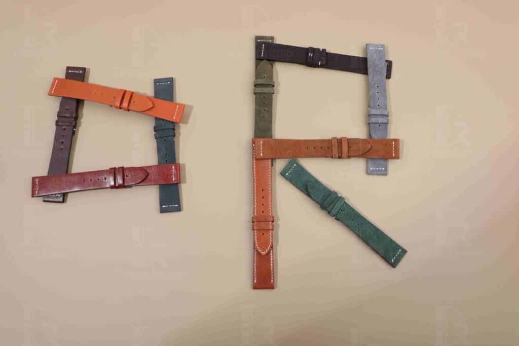 Buy OEM custom leather watch bands from China maker oyster perpetual leather strap discount price