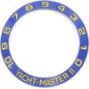 Replacement Rolex Yacht Master II 2 Blue Ceramic Bezel Insert for sale