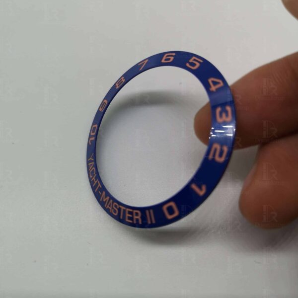 Replacement Yacht Master II Blue Ceramic Bezel Insert for sale