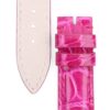 Handmade Pink leather strap fit for Jaeger-Lecoultre Rendez-Vous Moon Series