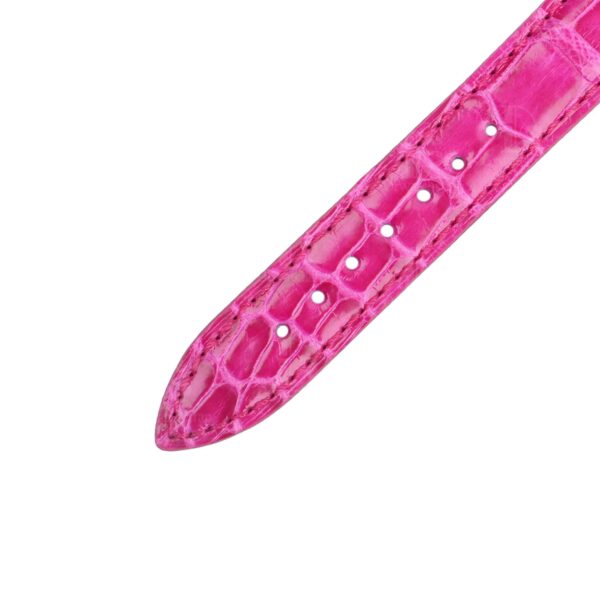 Handmade Pink leather strap fit for Jaeger-Lecoultre Rendez-Vous Moon Series