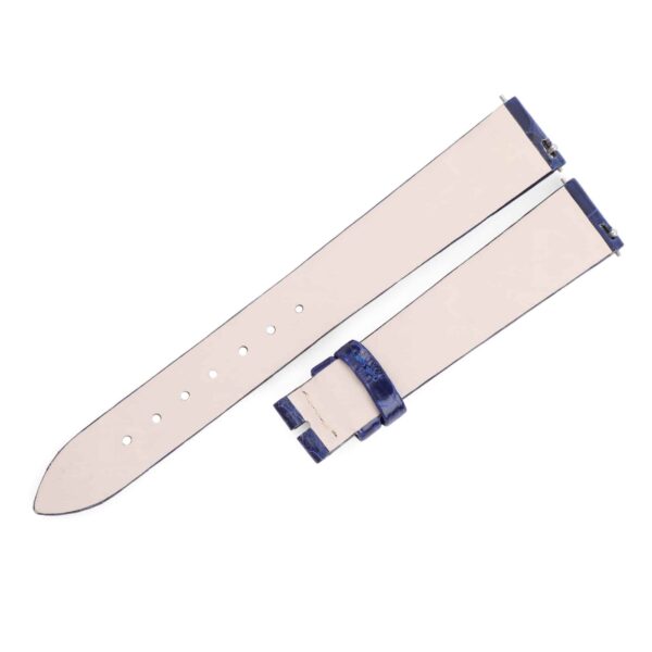 Handmade Blue leather strap fit for Jaeger-Lecoultre Rendez-Vous Moon Series