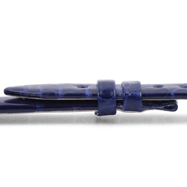 Handmade Blue leather strap fit for Jaeger-Lecoultre Rendez-Vous Moon Series