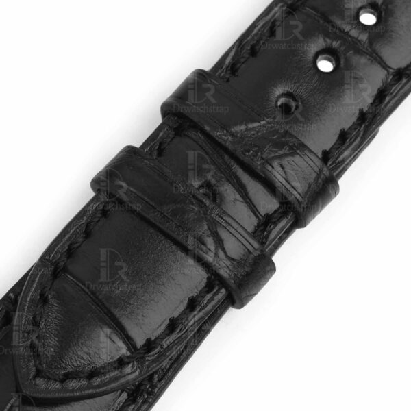 1615456056-Patek-Philippe-Black-leather-strap-watch-band-replacement-for-sale (11) Two keepers