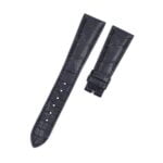 Custom handmade black alligator watchband for Patek Philippe Twenty-4 straps