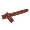Buy high-end quality genuine Alligator leather IWC replacement leather strap Brown watch band