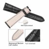 1615879076-Patek-philippe-black-croco-alligator-strap Buy replacement Patek Philippe black leather strap high-end quality American Alligator at discount price 12mm 14mm 16mm 18mm 19mm 20mm 21mm 22mm 23mm 24mm