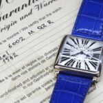 Franck Muller Conquistador Purple Alligator leather watch strap