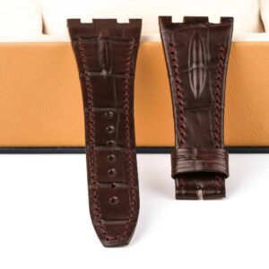 Audemars Piguet Brown Bone leather strap replacement