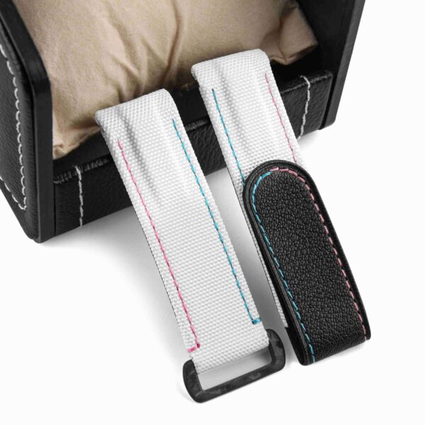 Custom velcro watch strap for Rolex Daytona DiW (Curved end & 2 pin holes)