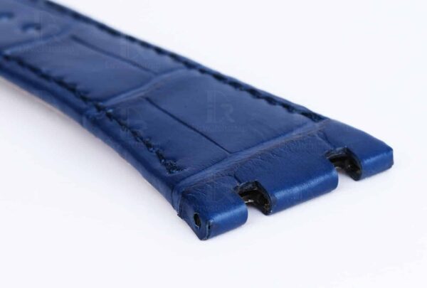 1616914900-Buy-Handmade-Custom-Audemars-Piguet-Blue-Alligator-Leather-watch-strap-for-sale (3) Handmade Leather Strap fit for Audemars Piguet Royal Oak ( Black, blue, green...)