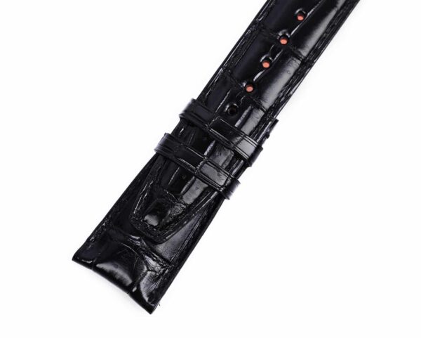 American Alligator Leather - Soft to the touch and comfortable on the wrist, Each band has unique pattem.