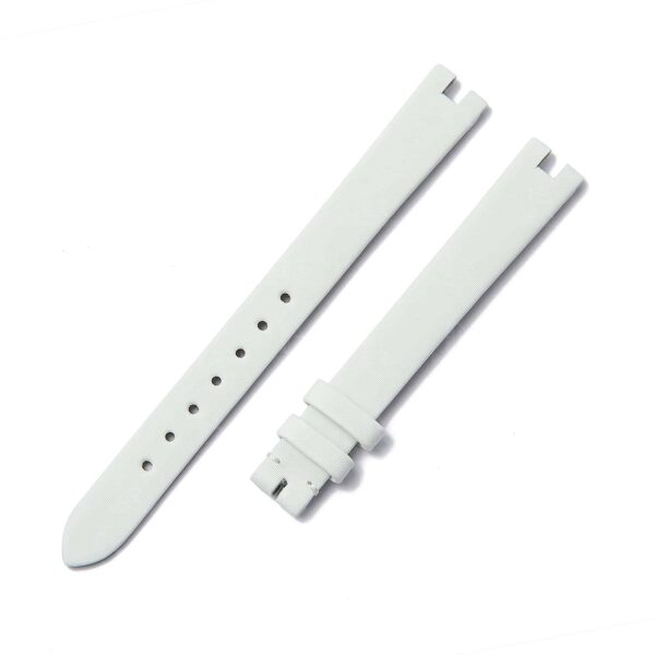 Replacement Lady Cartier Pasha Satin strap white watch band