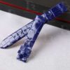 Replacement custom handmade blue alligator leather watchband for Jaeger-Lecoultre straps