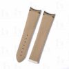 Buy custom Omega Seamaster Planet Ocean 600m white alligator crocodile leather watch strap Handmade watch band (2)