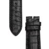 Buy Custom Zenith ELITE ACADEMYEL PRIMERO Black Leather Strap 19mm 20mm 21mm 22mm Replacement for watch Straps