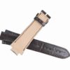 Girard Perregaux Laureato Evo3 80180 replacement brown leather watch strap