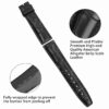 Genuine best quality alligator black IWC leather watch straps replacement watchbands for IWC Portofino / Portuguese Chronograph watches online for sale at a low price - Shop the high-end quality watch bands from dr watchstrap